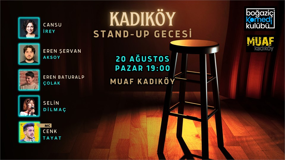 Boğaziçi Komedi Kulübü: Kadıköy Stand-up Gecesi