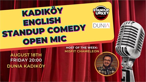 Kadıköy English Stand-up Comedy Open Mic