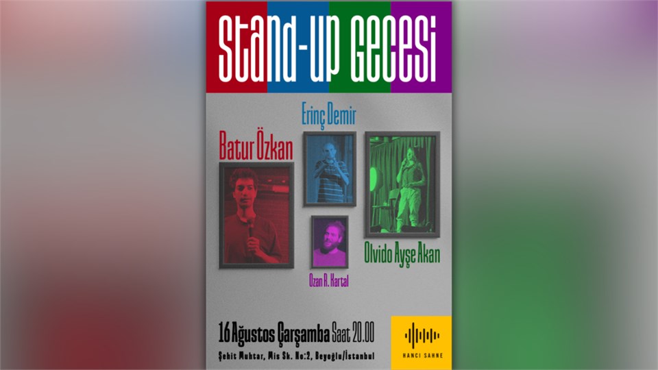 Hancı Sahne-Dörtlü Stand Up Komedi