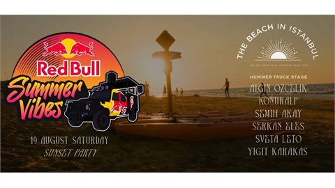 Red Bull Summer Vibes on the Beach