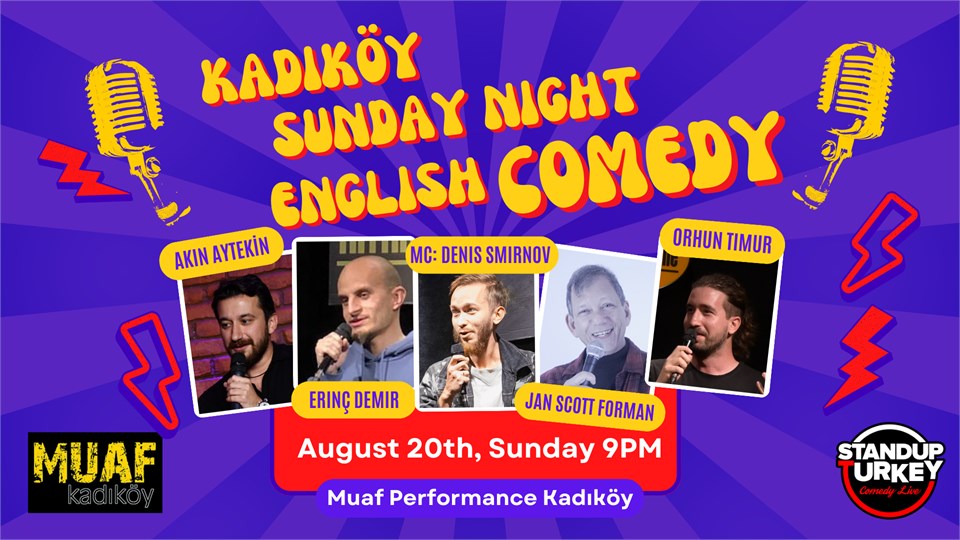 Kadıköy Sunday Night English Stand-up Comedy