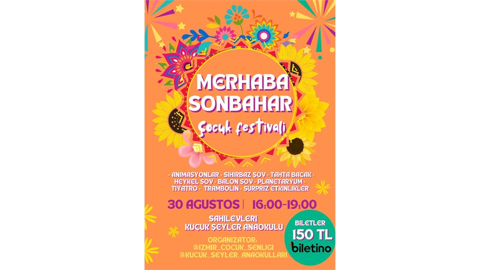 MERHABA SONBAHAR Çocuk Festivali