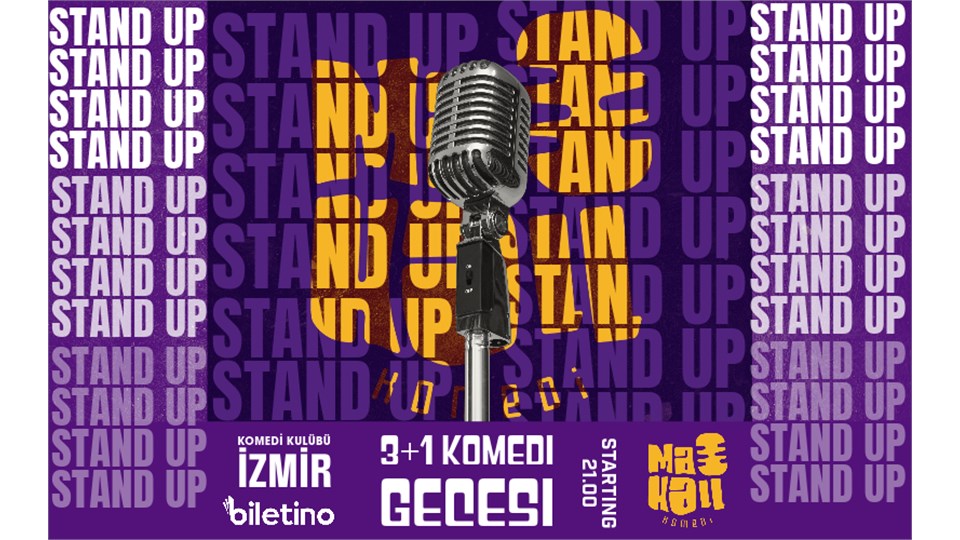 MAHALL KOMEDİ STAND UP GECESİ İZMİR