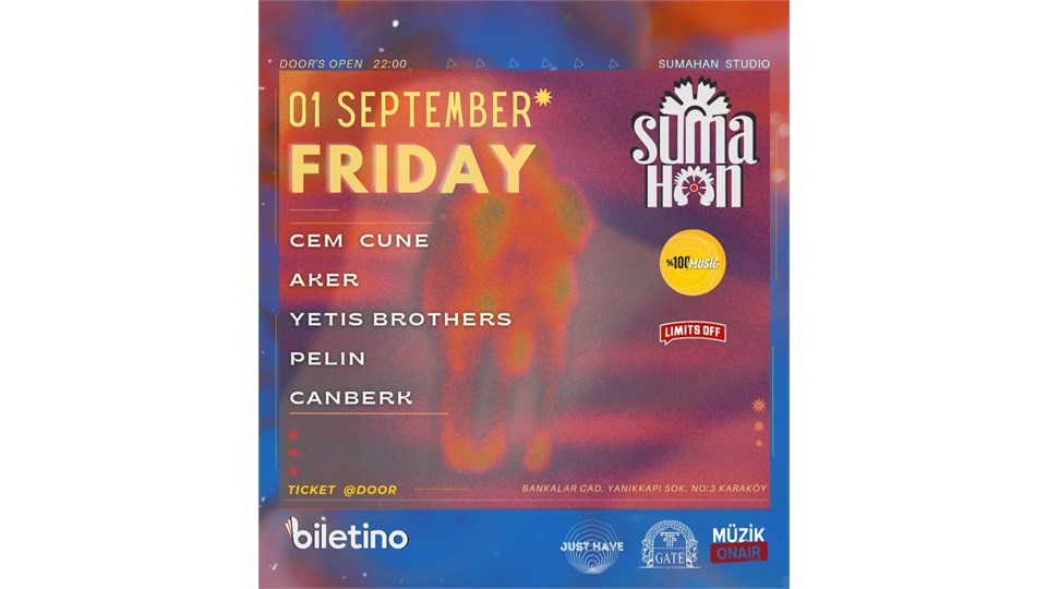 01 SEPTEMBER at the SUMAHAN STUDIO | support by JUST HAVE™  