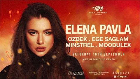 ELENA PAVLA - Niks Beach Club Kemer