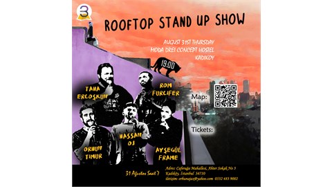 Stand-up Comedy Show at Drei Rooftop