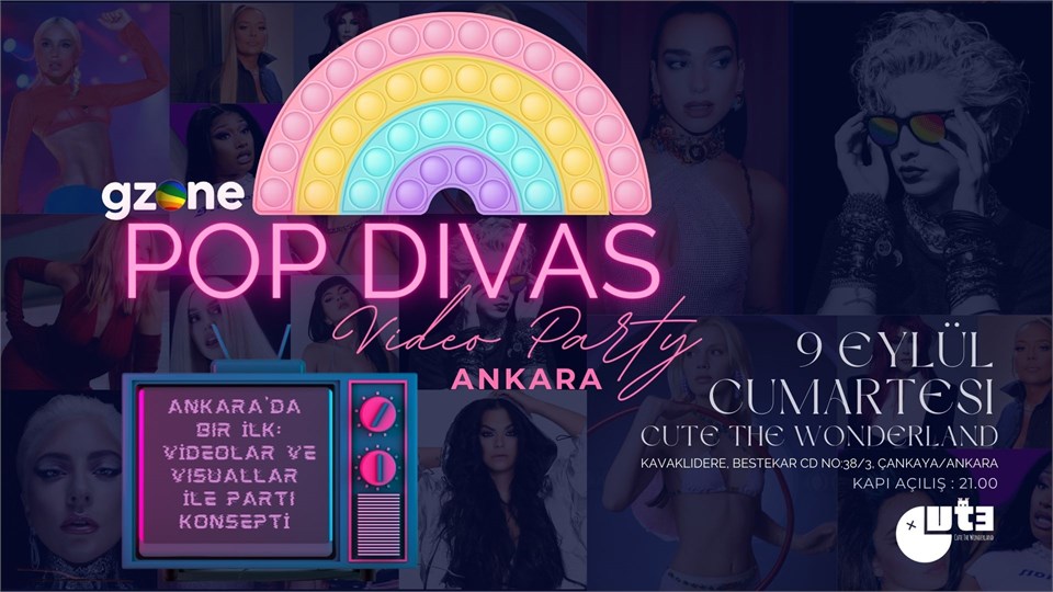GZone Pop Divas Video Party Ankara