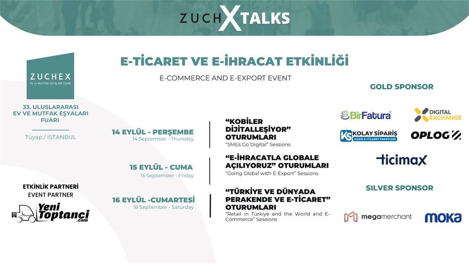 E-Ticaret E-İhracat Etkinlikleri | Zuchex