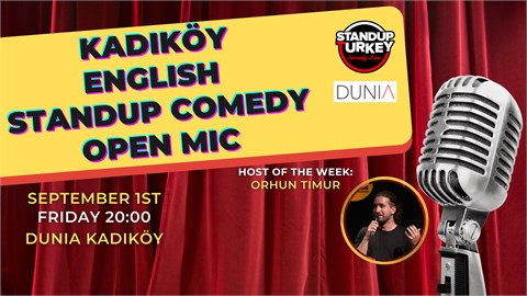 Kadıköy English Stand-up Comedy Open Mic