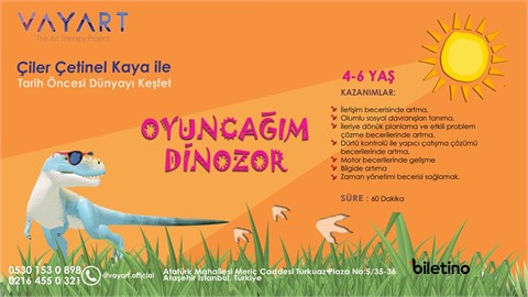 OYUNCAĞIM DİNOZOR