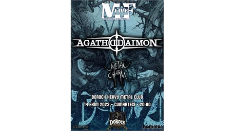 AGATHODAIMON & METAL CHARM  - KONSER
