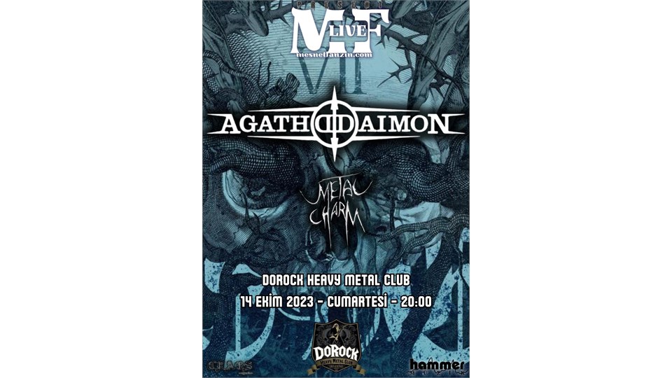 AGATHODAIMON & METAL CHARM  - KONSER