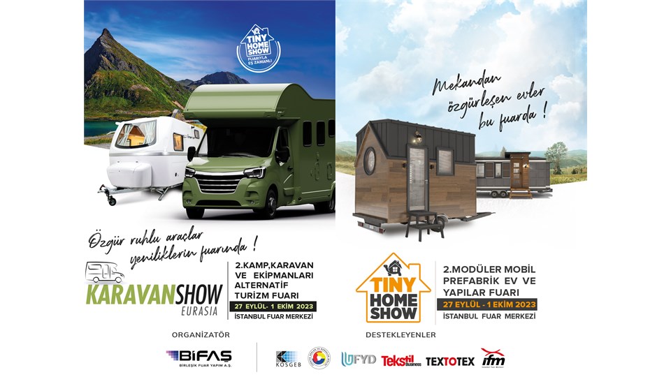 Karavanshow Eurasia ve Tiny Home Show - İki Fuar Bir Arada