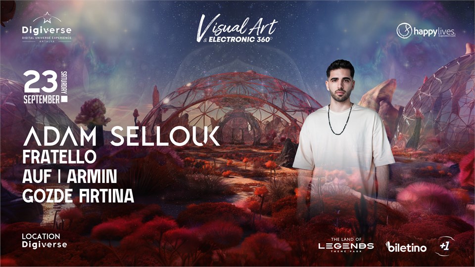 Happy Live's Presents Visual Art & Electronic 360 (Adam SELLOUK)