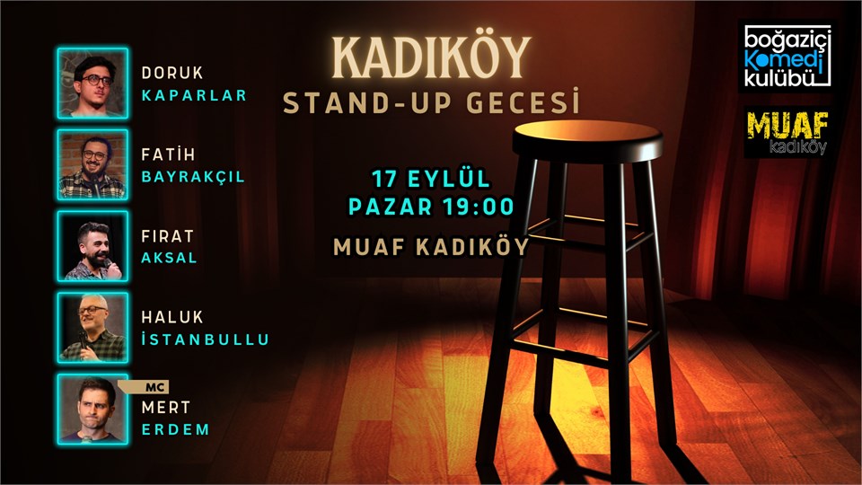 Boğaziçi Komedi Kulübü: Kadıköy Stand-up Gecesi
