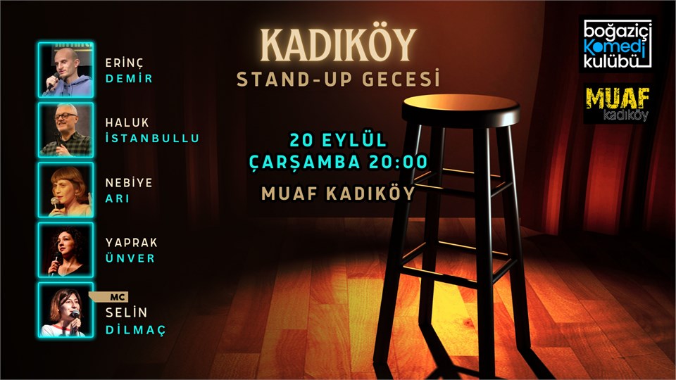 Boğaziçi Komedi Kulübü: Kadıköy Stand-up Gecesi
