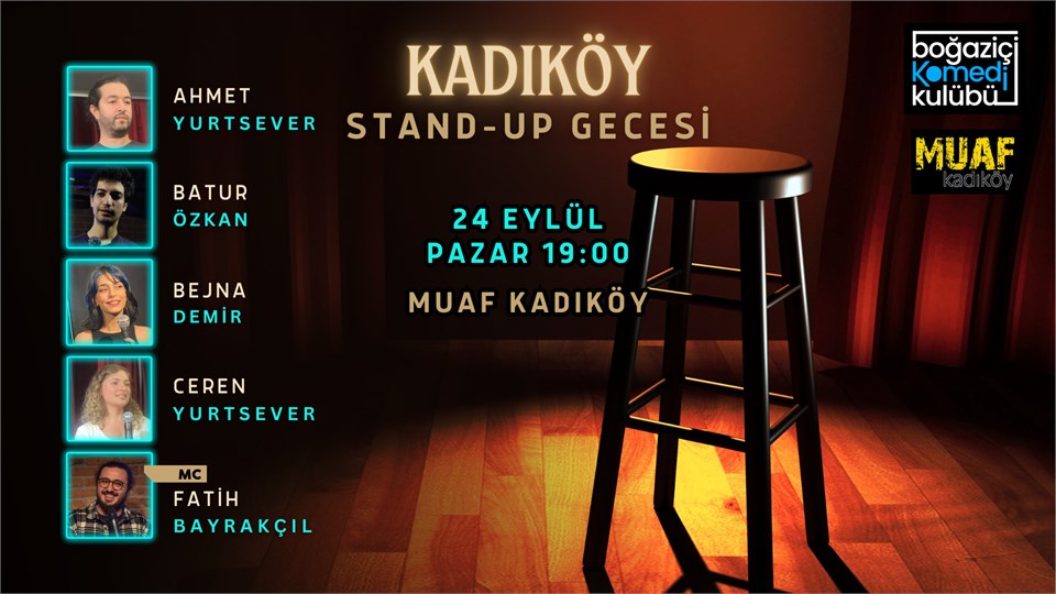 Boğaziçi Komedi Kulübü: Kadıköy Stand-up Gecesi