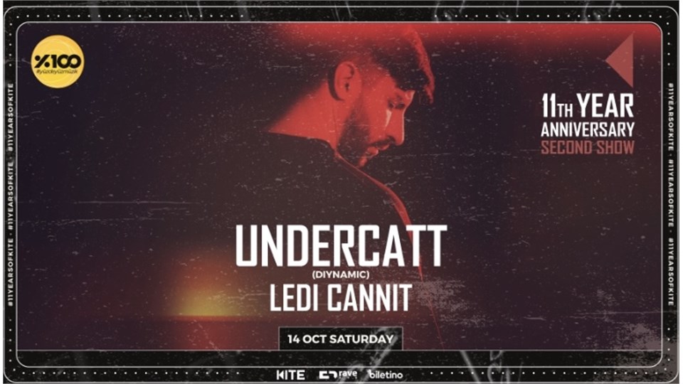 11TH YEAR ANNIVERSARY SECOND SHOW: UNDERCATT, LEDI CANNIT