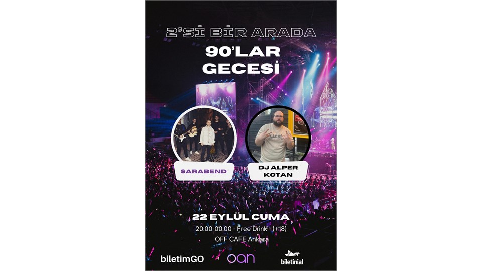 2'si Bir Arada 90'lar Gecesi