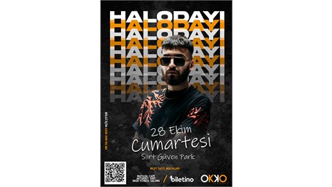 Siirt Halodayı 11 Kasım'da Güven Parkta..
