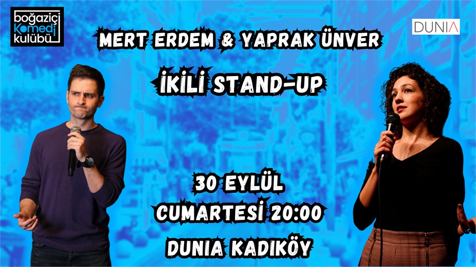 Mert Erdem & Yaprak Ünver - Kadıköy İkili Stand-up Gecesi