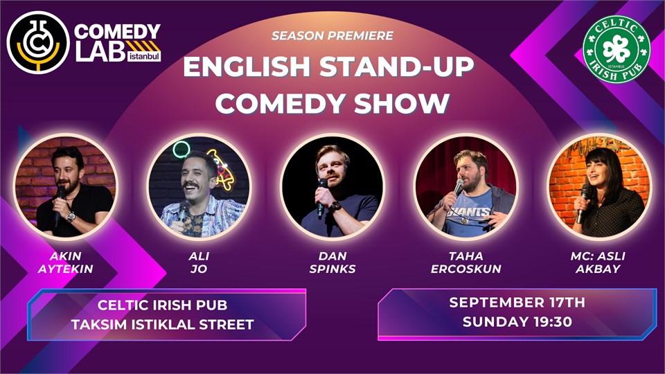 Comedy Lab Istanbul: Taksim English Stand-up Show
