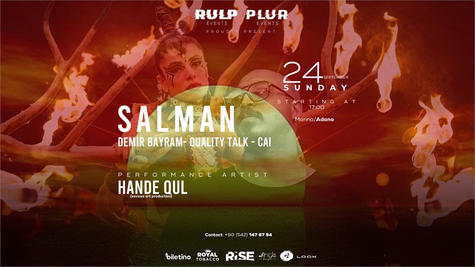 RULP & PLUR PRESENT | SALMAN & HANDE QUL | @MarinaAdana 4TH YEAR ANNIVERSARY