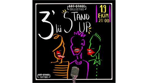 3’lü Stand Up Gecesi