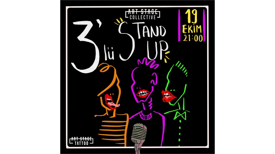 3’lü Stand Up Gecesi
