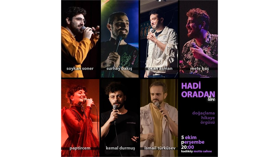 Hadi Oradan: Live