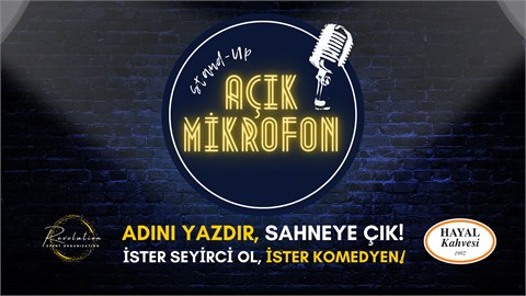 Açık Mikrofon Stand Up Night 