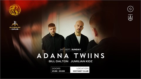 Adana Twins at Odyssey Club