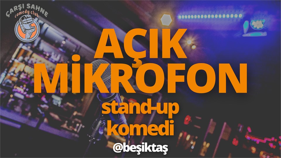+1 Sunar: Açık Mikrofon Stand-Up Komedi @Beşiktaş