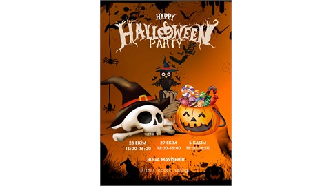 HALLOWEEN PARTY (Çocuklar İçin)