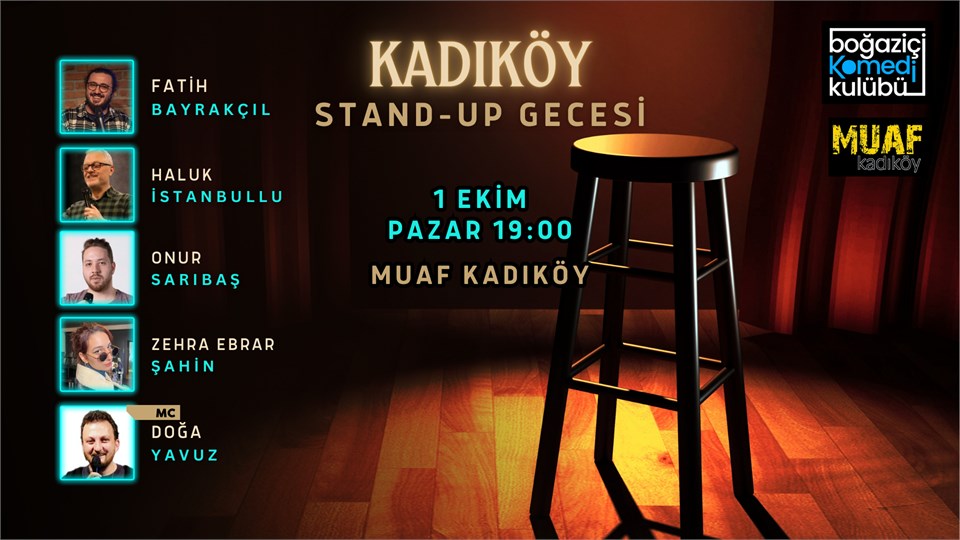 Boğaziçi Komedi Kulübü: Kadıköy Stand-up Gecesi