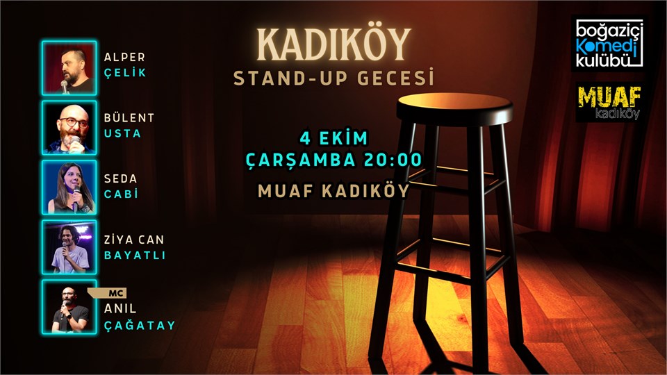Boğaziçi Komedi Kulübü: Kadıköy Stand-up Gecesi