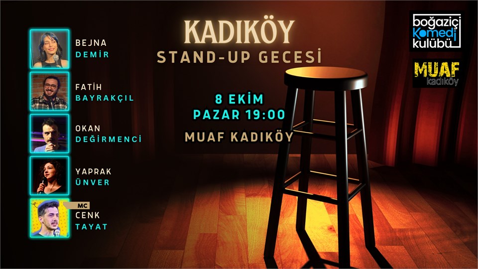 Boğaziçi Komedi Kulübü: Kadıköy Stand-up Gecesi