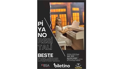 Beste DEMİREL ile Piyano Resitali.