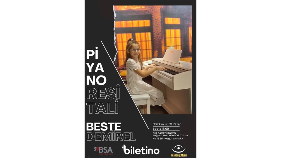 Beste DEMİREL ile Piyano Resitali.