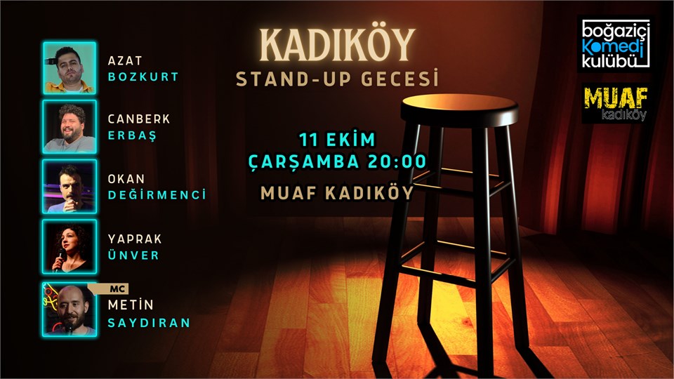 Boğaziçi Komedi Kulübü: Kadıköy Stand-up Gecesi