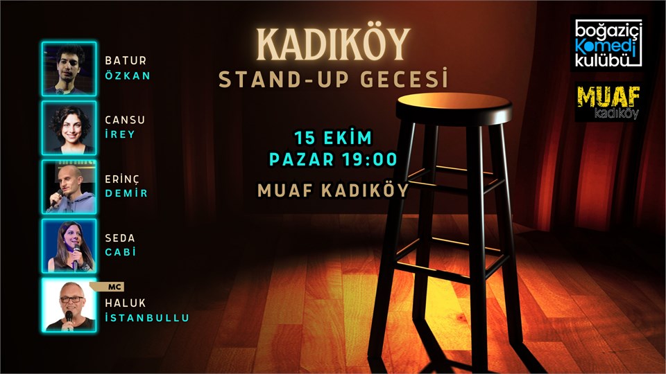 Boğaziçi Komedi Kulübü: Kadıköy Stand-up Gecesi