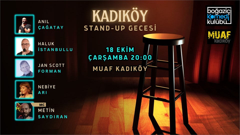 Boğaziçi Komedi Kulübü: Kadıköy Stand-up Gecesi