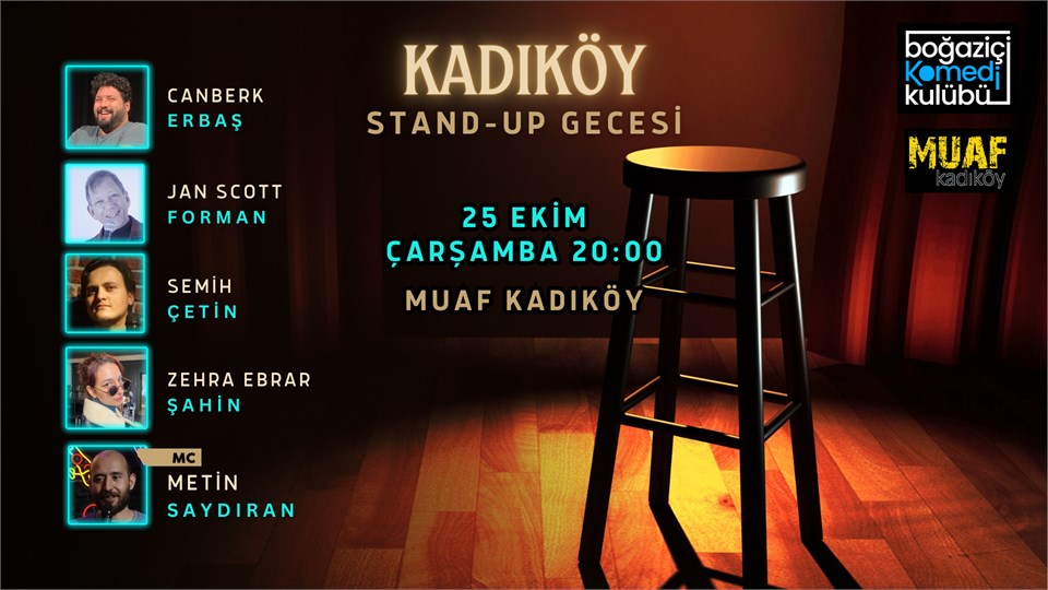 Boğaziçi Komedi Kulübü: Kadıköy Stand-up Gecesi
