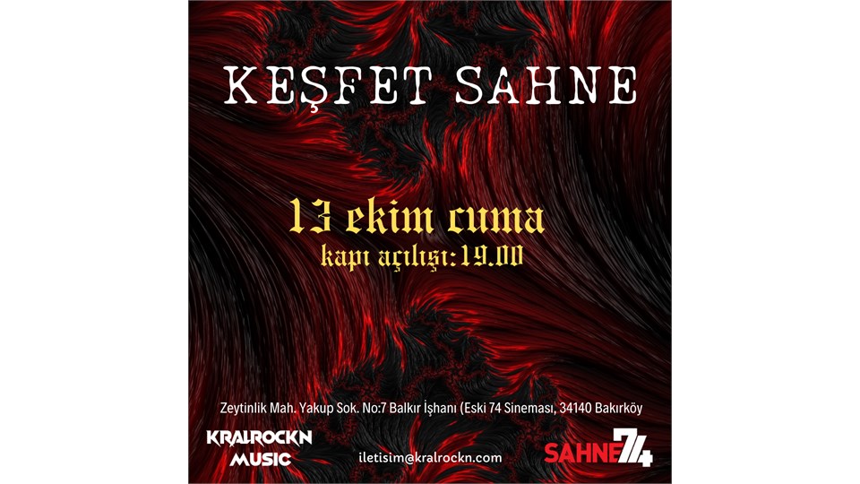 Keşfet Sahne 