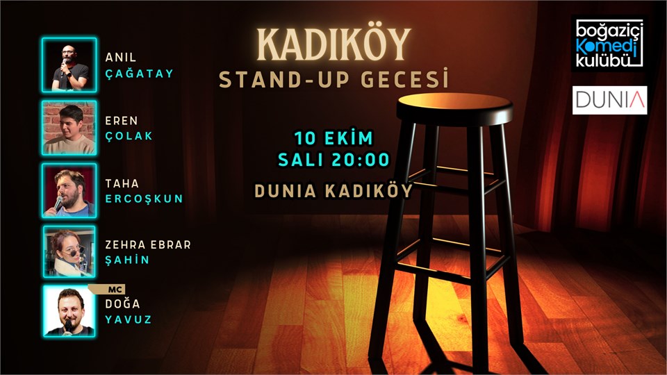 Boğaziçi Komedi Kulübü: Kadıköy Stand-up Gecesi