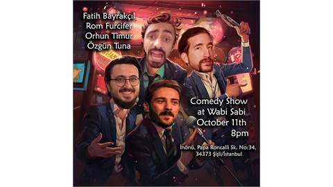 English Stand-up Comedy Show in Wabi Sabi Hotel