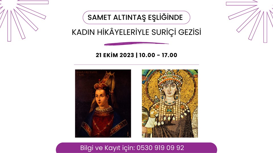 KADIN HİKÂYELERİ İLE SURİÇİ GEZİSİ