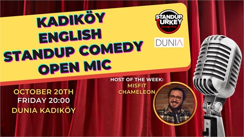Kadıköy English Stand-up Comedy Open Mic