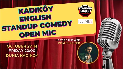 Kadıköy English Stand-up Comedy Open Mic