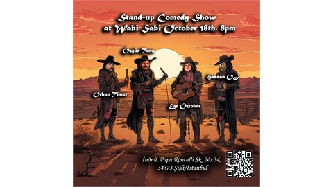English Stand-up Comedy Show in Wabi Sabi Hotel